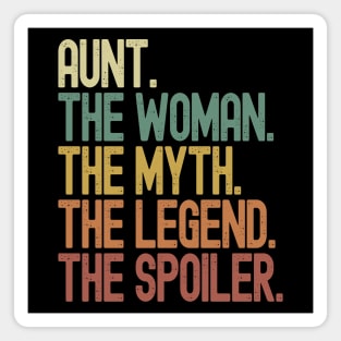 Aunt The Woman Myth Legend Spoiler Funny Magnet